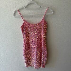 Lucy in the Sky Sequin Mini Dress